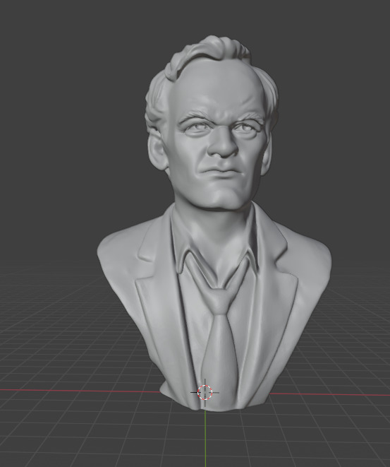 Quentin Tarantino 3D print model_12