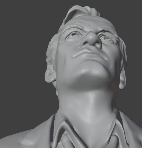 Quentin Tarantino 3D print model_9