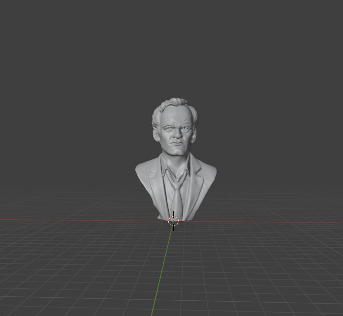 Quentin Tarantino 3D print model_1