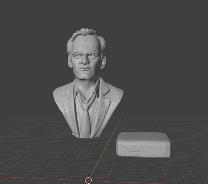 Quentin Tarantino 3D print model_15