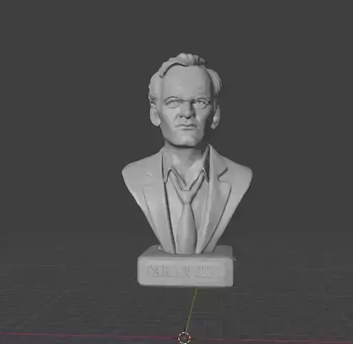 Quentin Tarantino 3D print model