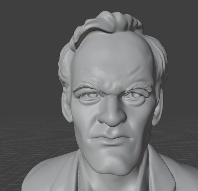 Quentin Tarantino 3D print model_8