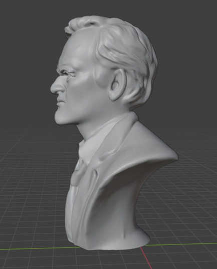 Quentin Tarantino 3D print model_3