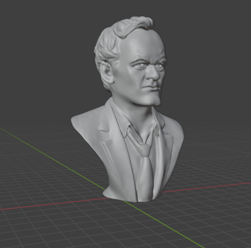 Quentin Tarantino 3D print model_19