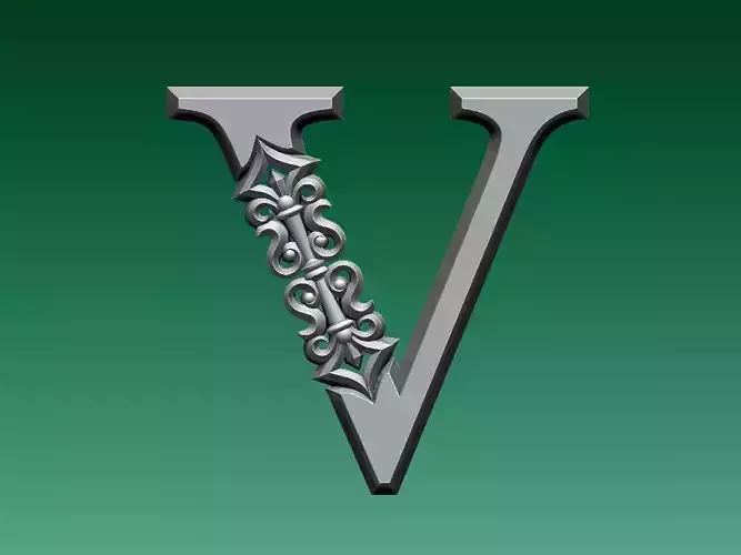 letter V