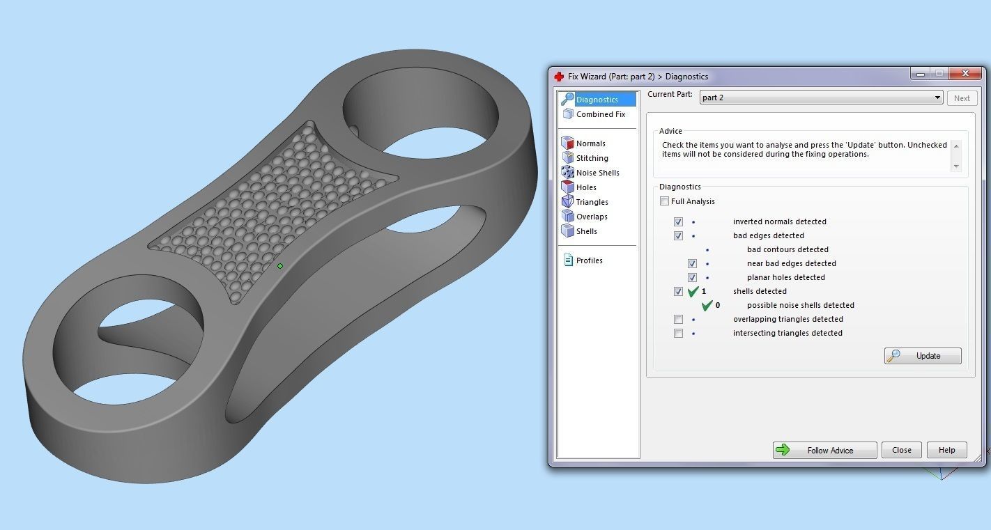 beautiful chain or bracelet  3D print model_8