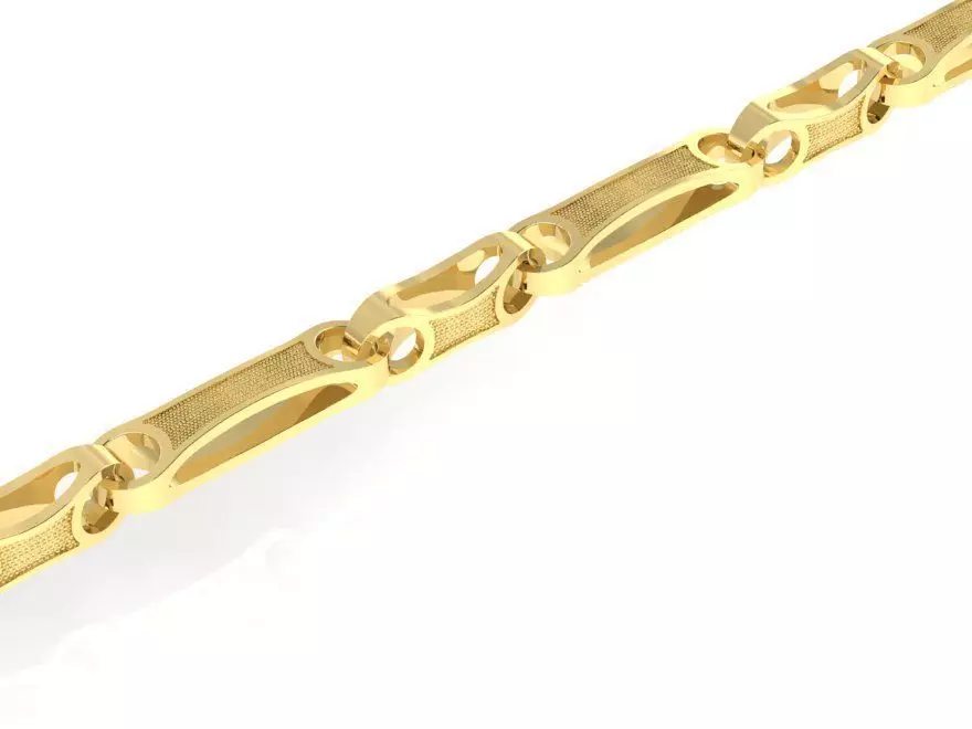 beautiful chain or bracelet  3D print model_0