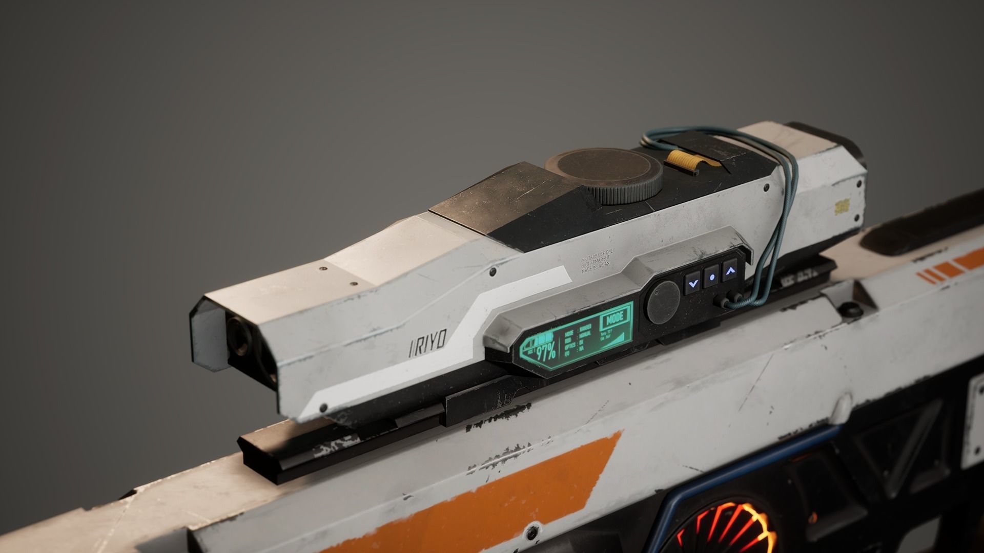 Sci-Fi Weapon Pack Mini Low-poly 3D model_4