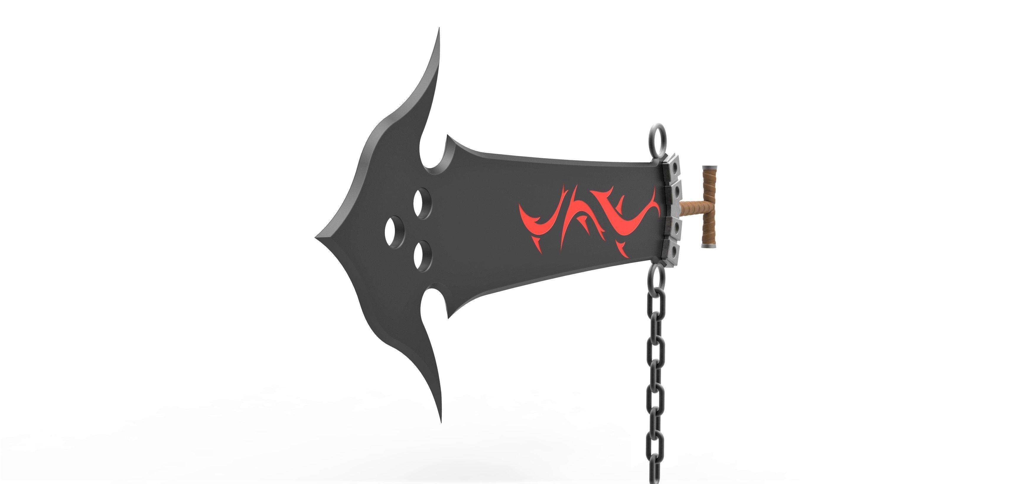 Sword of Jecht from the game Final Fantasy 10 3D print model_3