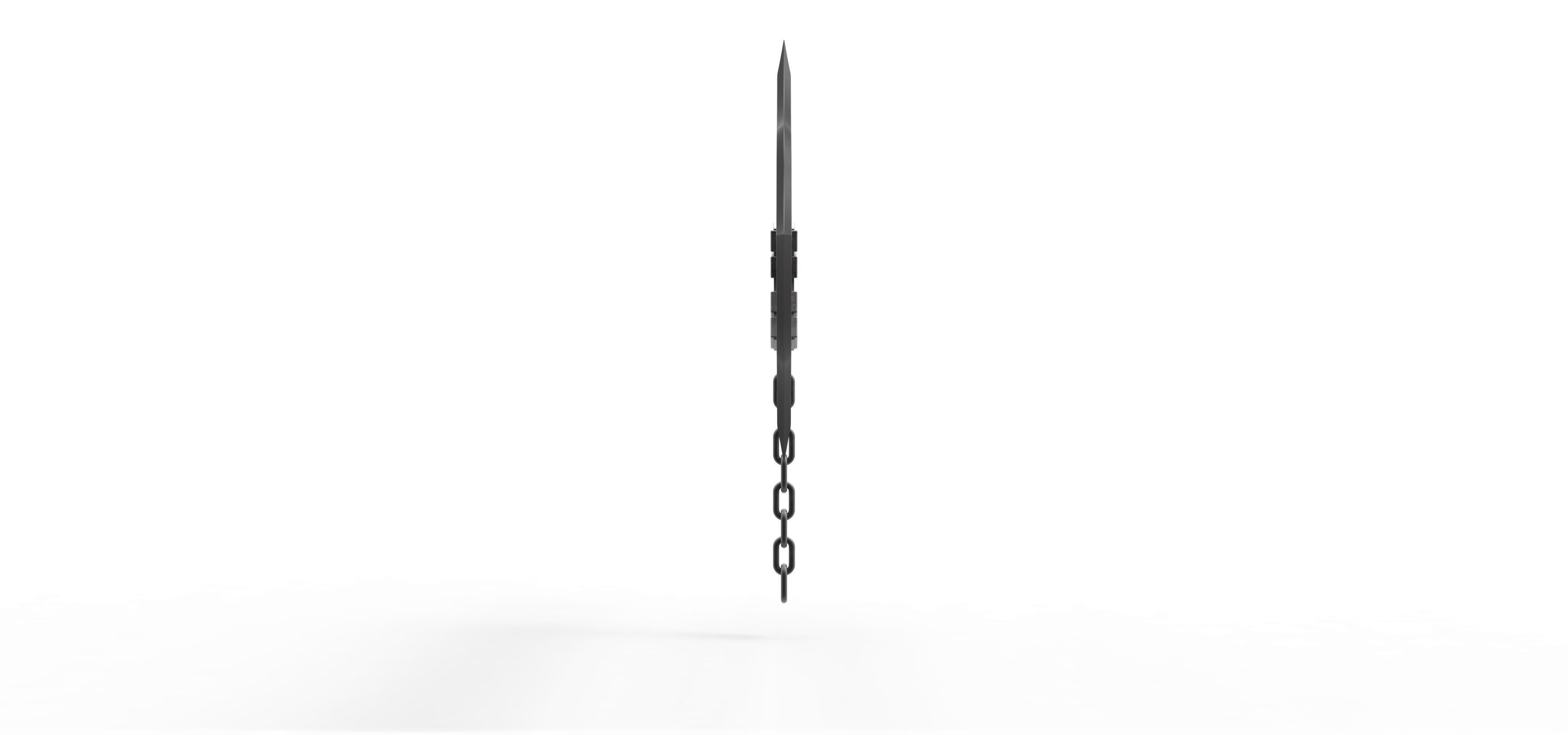 Sword of Jecht from the game Final Fantasy 10 3D print model_4