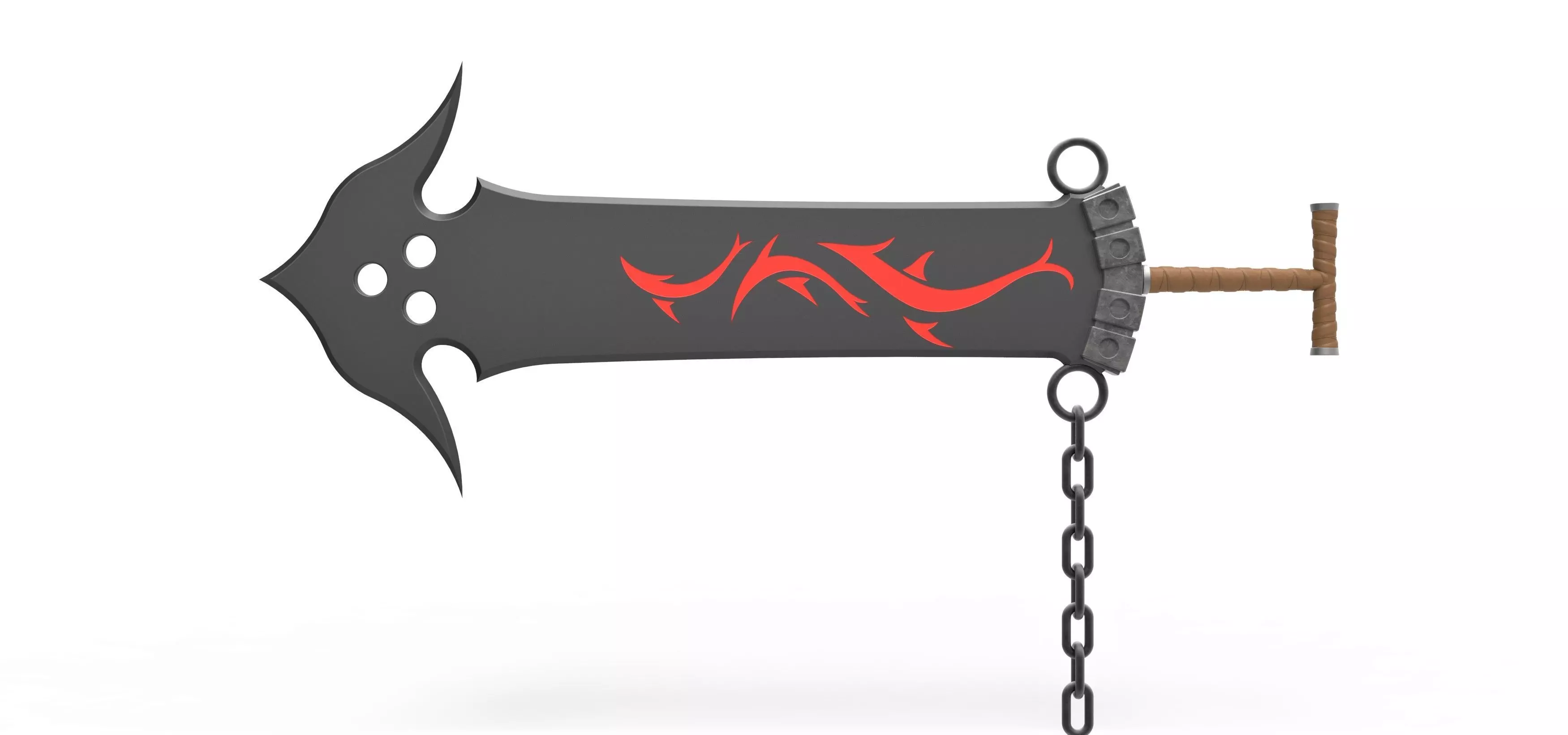 Sword of Jecht from the game Final Fantasy 10 3D print model_0