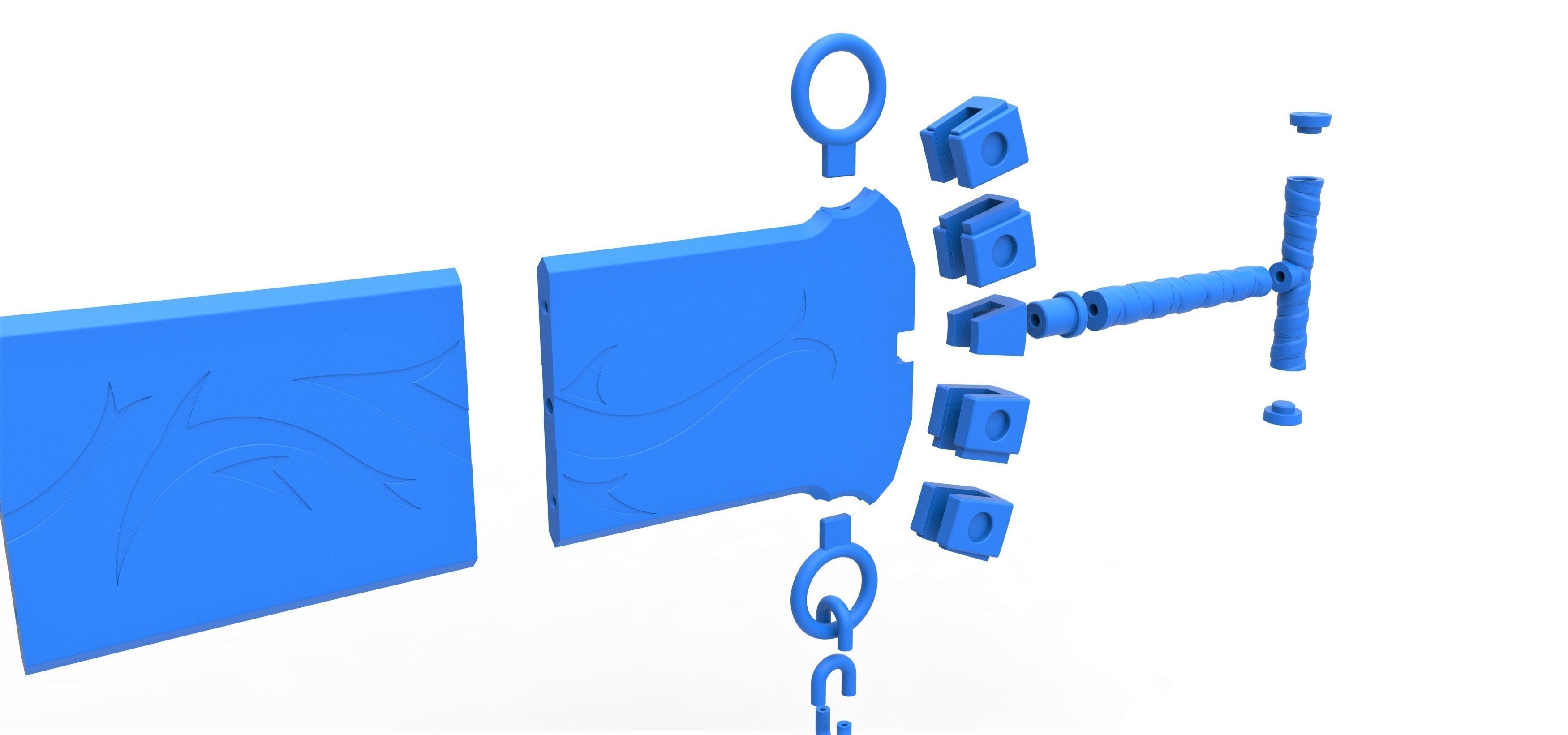 Sword of Jecht from the game Final Fantasy 10 3D print model_22