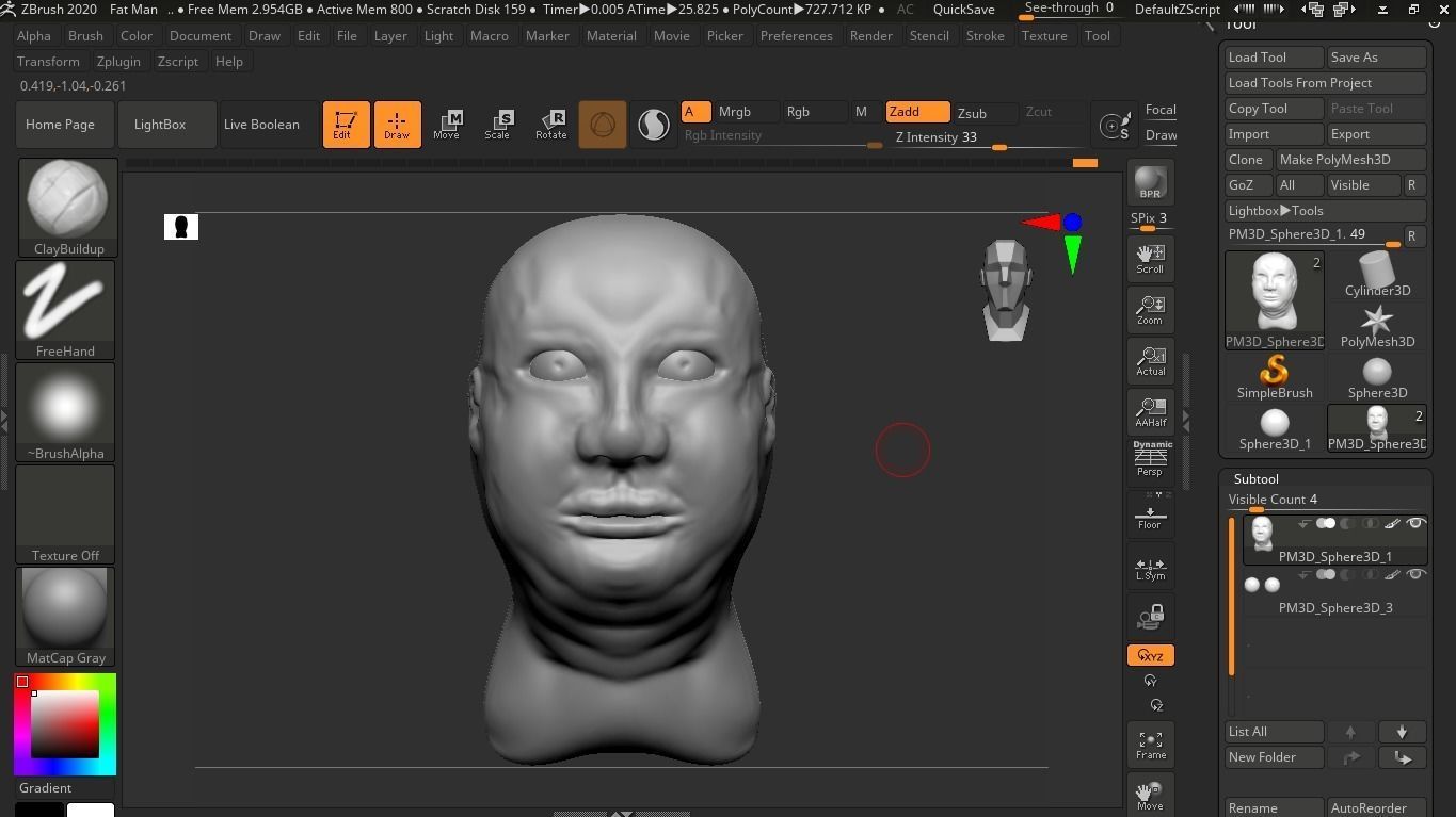 Fat Man Free 3D model_1