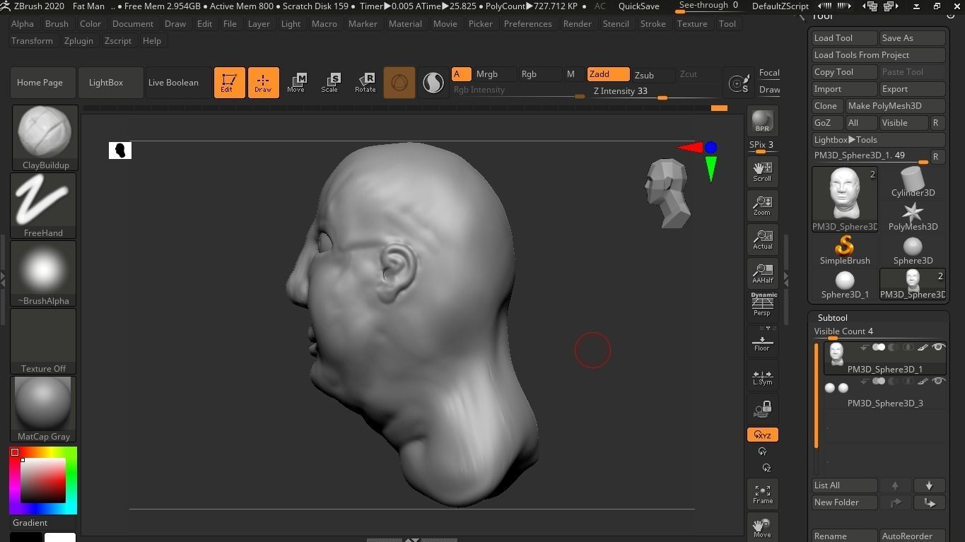 Fat Man Free 3D model_2