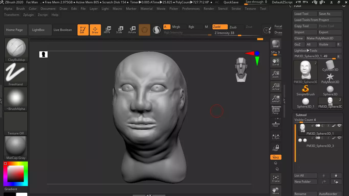 Fat Man Free 3D model_0