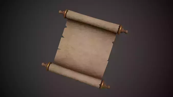 Old Paper Scroll