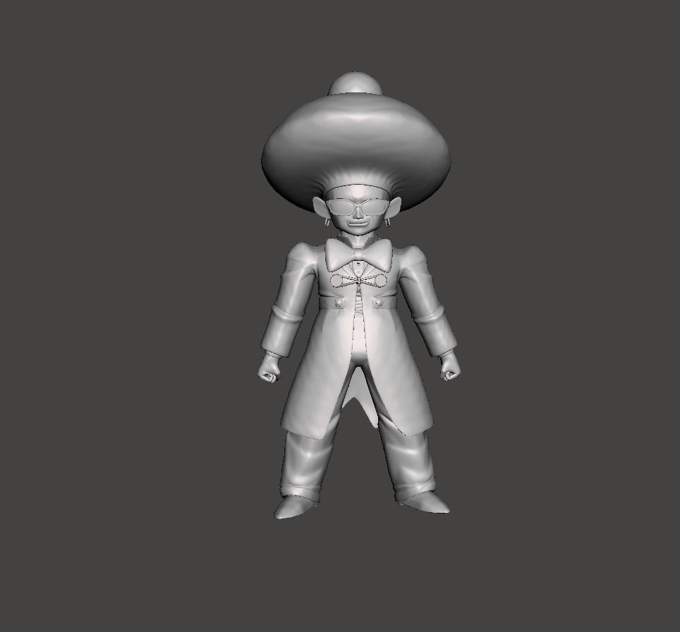 Android 15 Dragon Ball 3D Model 3D print model_1