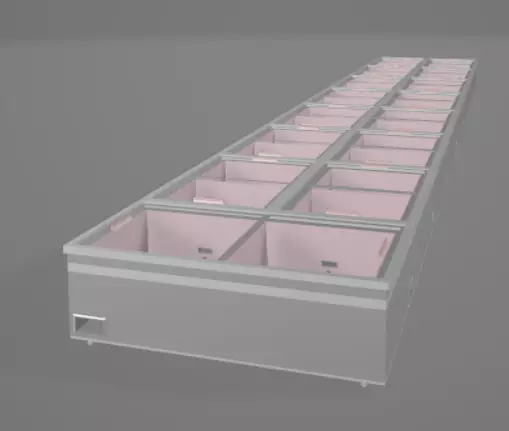 commercial freezer Free 3D model
