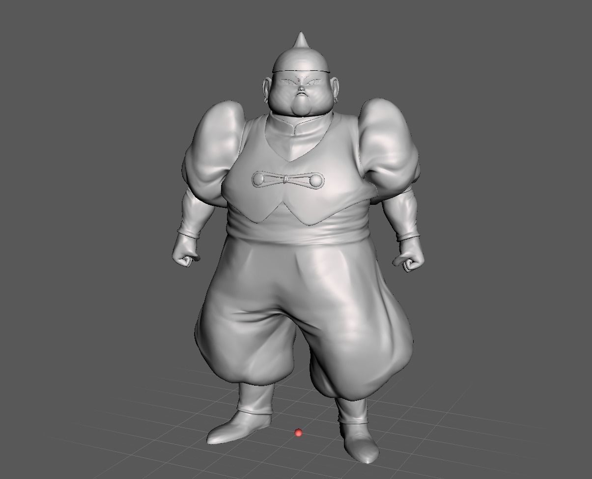 Android 19 Dragon Ball 3D Model 3D print model_1