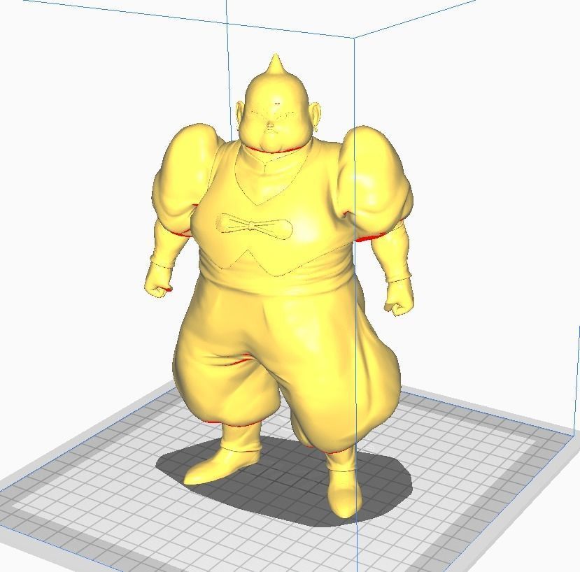 Android 19 Dragon Ball 3D Model 3D print model_3