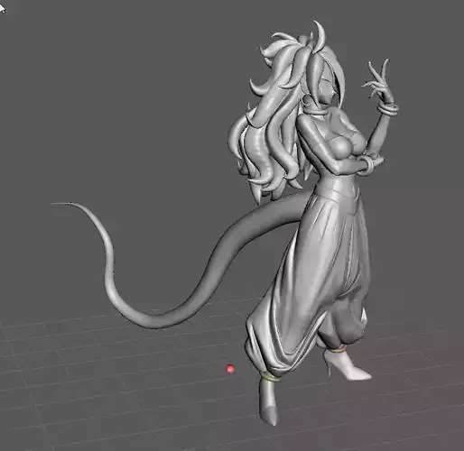 Android 21 Majin Dragon Ball 3D Model Free 3D print model