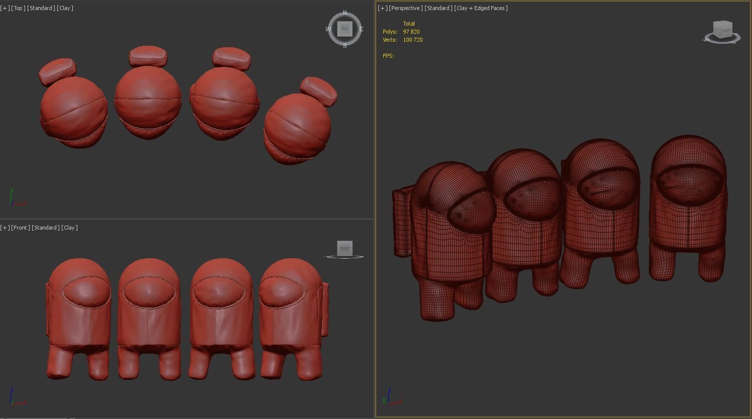 Among us toy 3D model_5