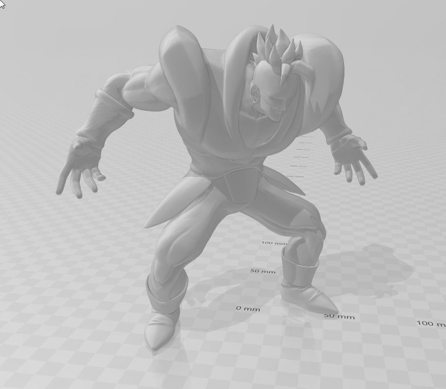Android 16 Dragon Ball 3D Model 3D print model_2