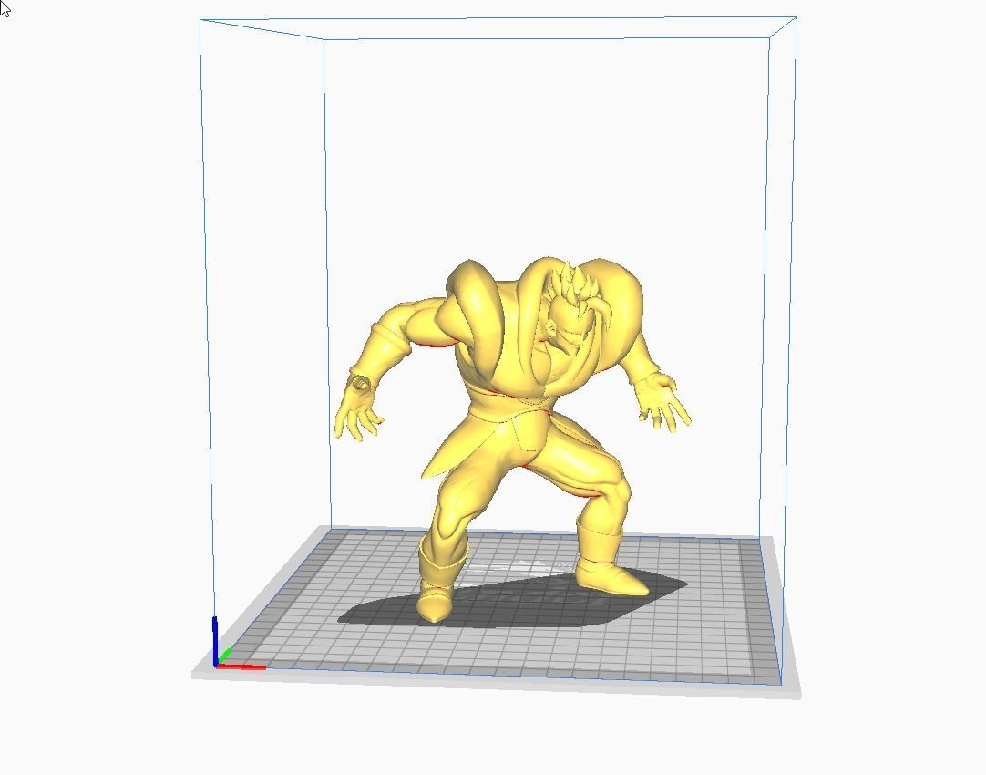 Android 16 Dragon Ball 3D Model 3D print model_1