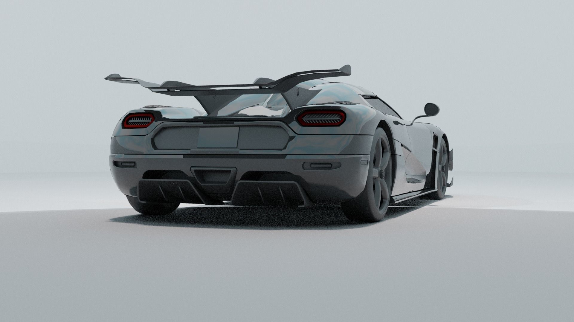 Koenigsegg Agera Free low-poly 3D model_2