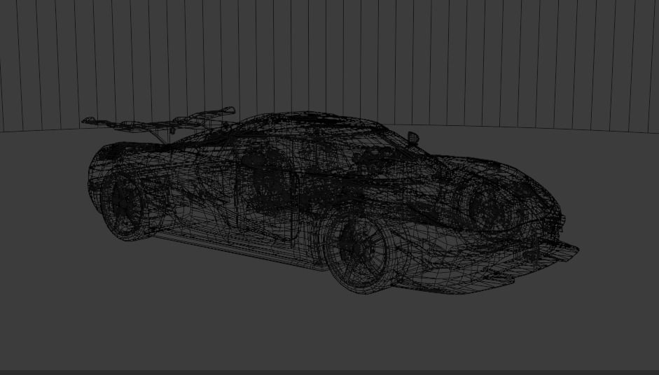 Koenigsegg Agera Free low-poly 3D model_6