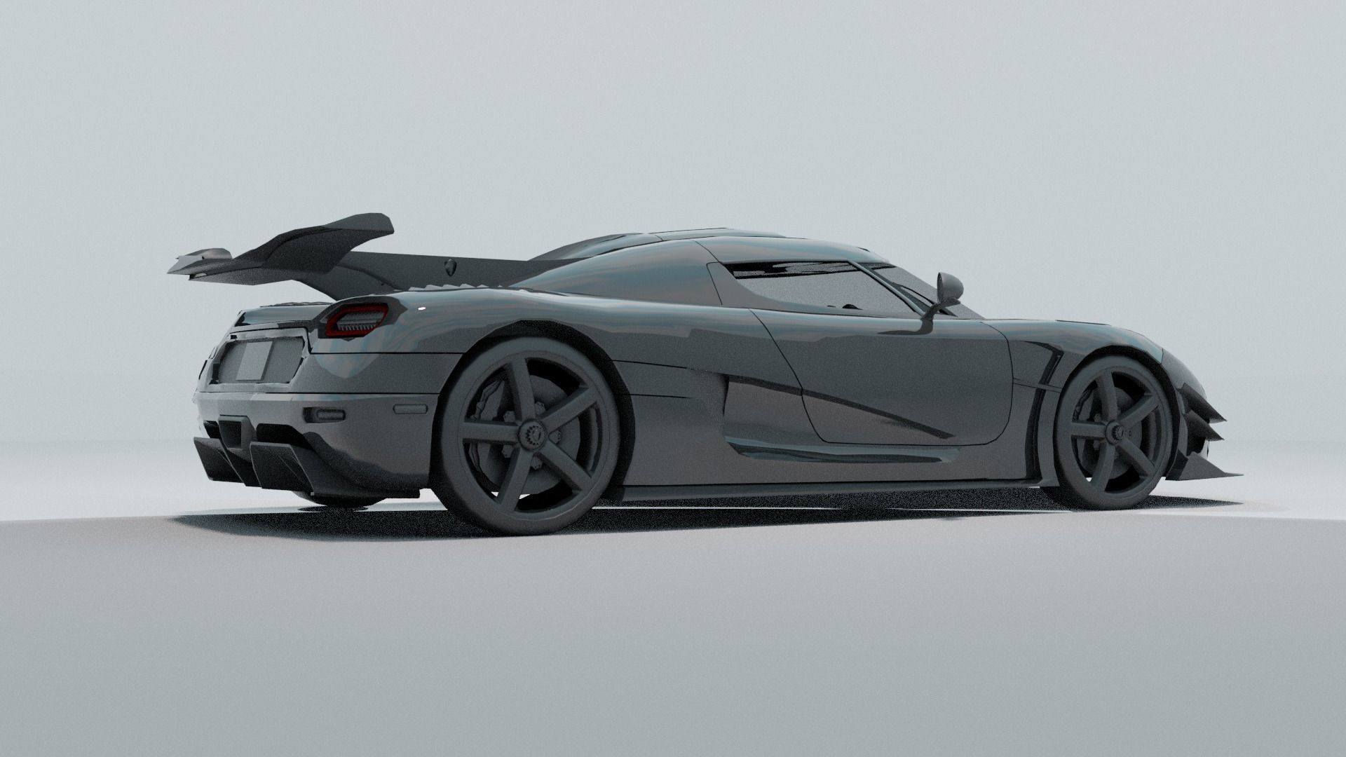 Koenigsegg Agera Free low-poly 3D model_3