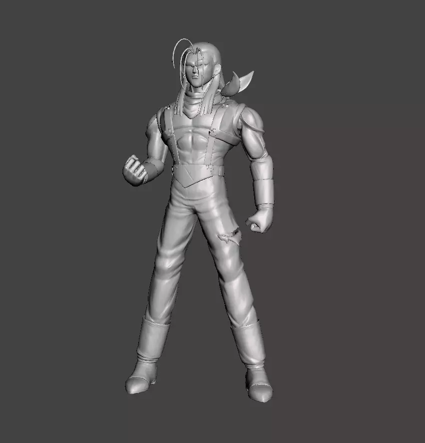 Super Android no 17 Dragon Ball 3D Model 3D print model_0
