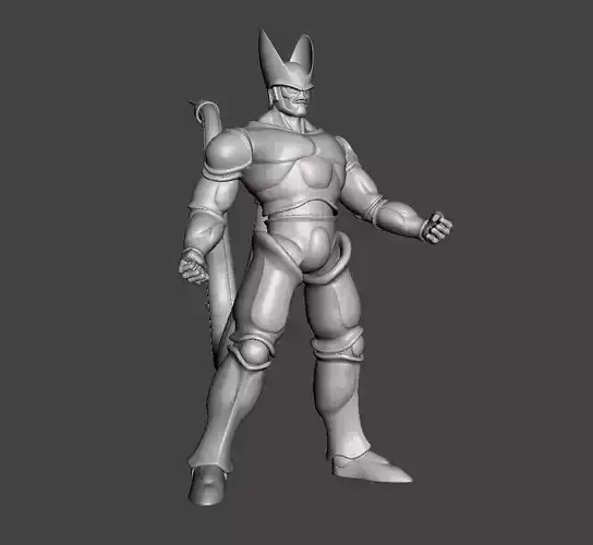 Cell Second form Dragon Ball 3D Model
