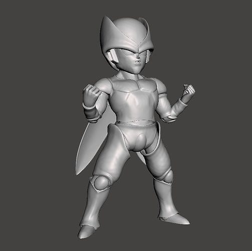 Celll Junior Dragon Ball 3D Model 3D print model