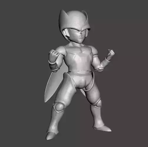 Celll Junior Dragon Ball 3D Model