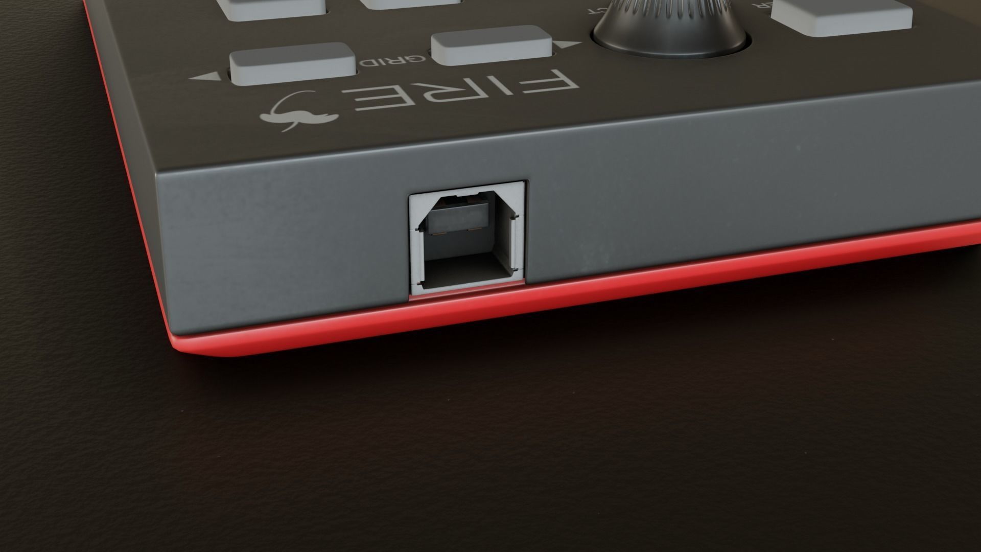  Akai Professional Fire USB MIDI Controller  3D model_5