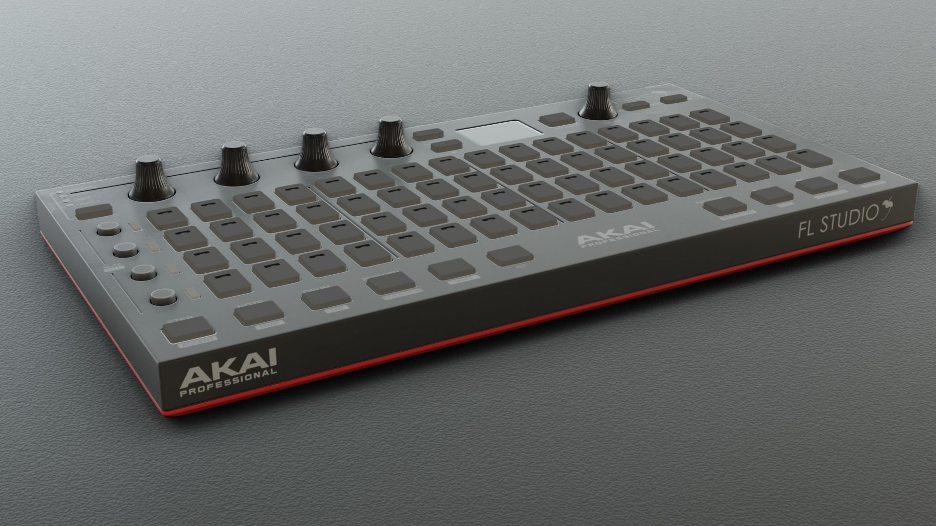  Akai Professional Fire USB MIDI Controller  3D model_1