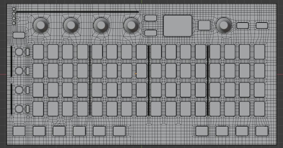  Akai Professional Fire USB MIDI Controller  3D model_8