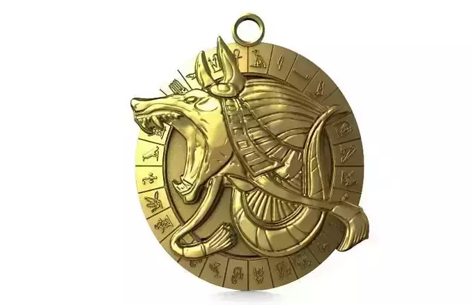 Anubis pendant