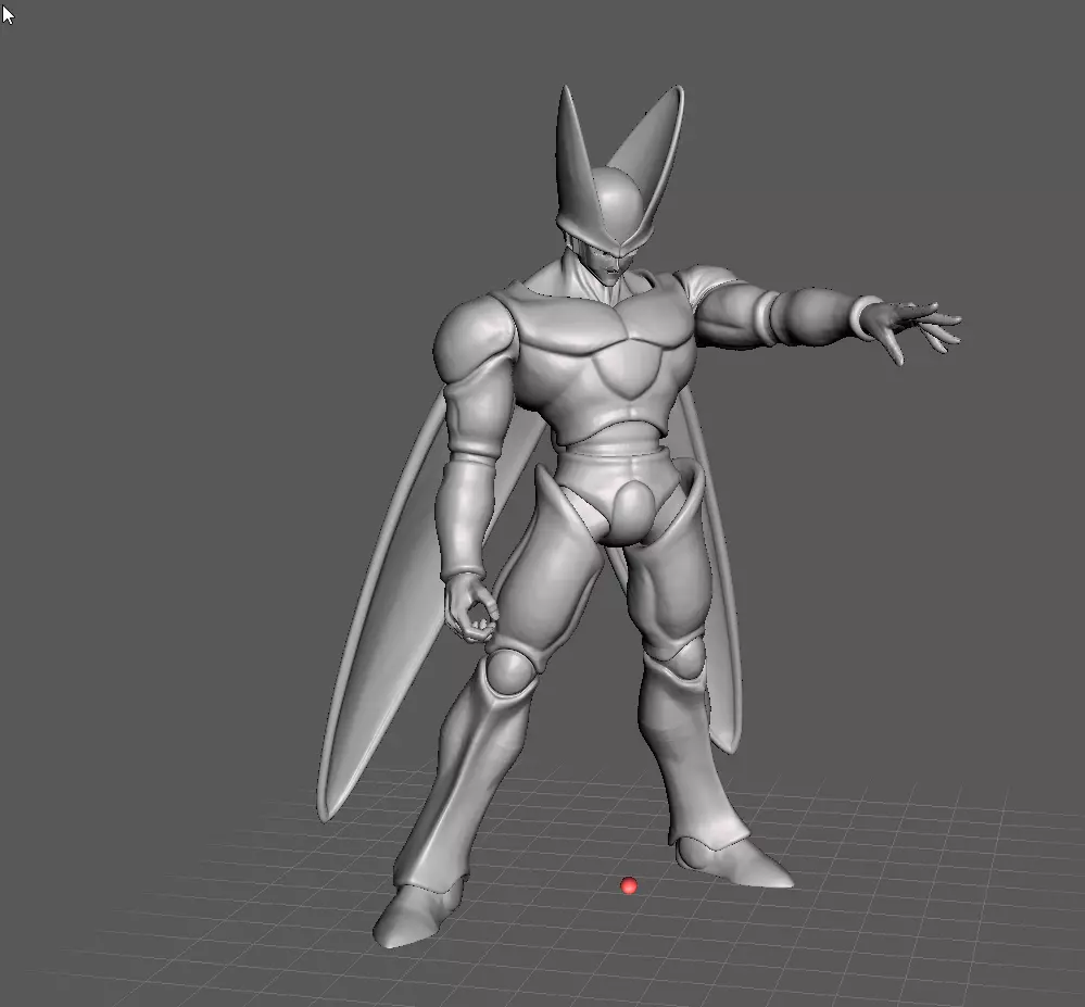 Perfect Cell Dragon Ball 3D Model 3D print model