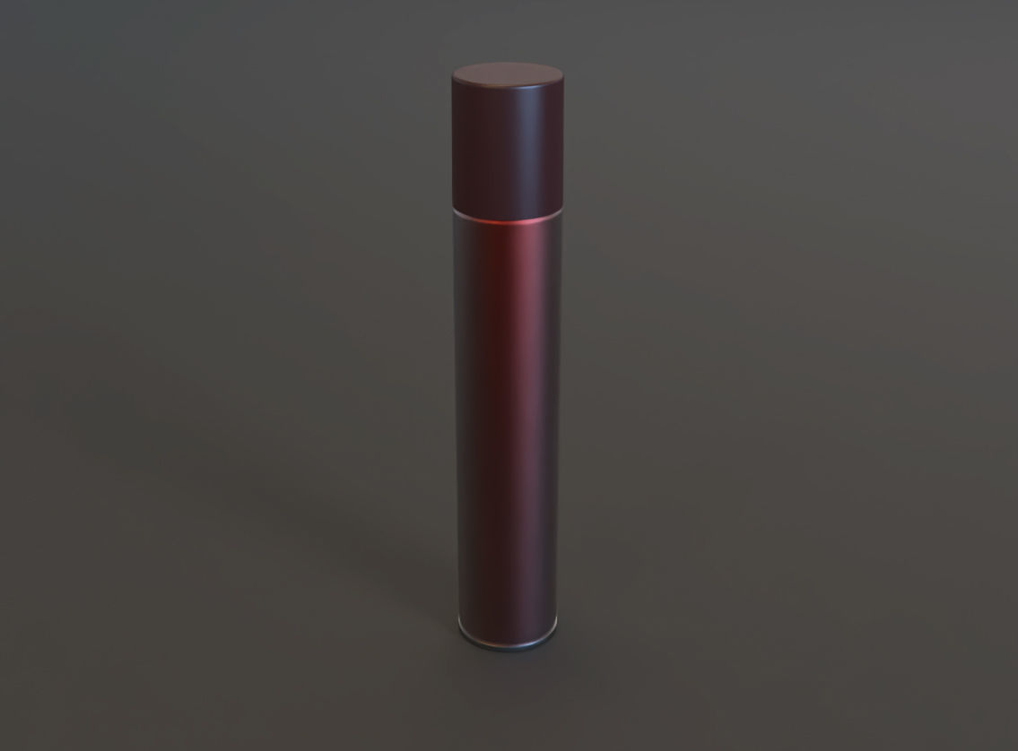 Aerosol Can 3D Model Low-poly 3D model_1