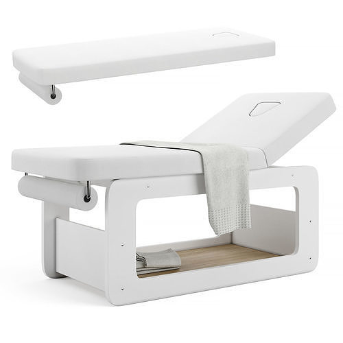 Massage bed Creo Low-poly 3D model