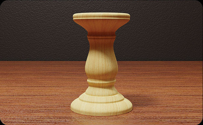Candle Holder Design stl file for 3d printing  3D print model