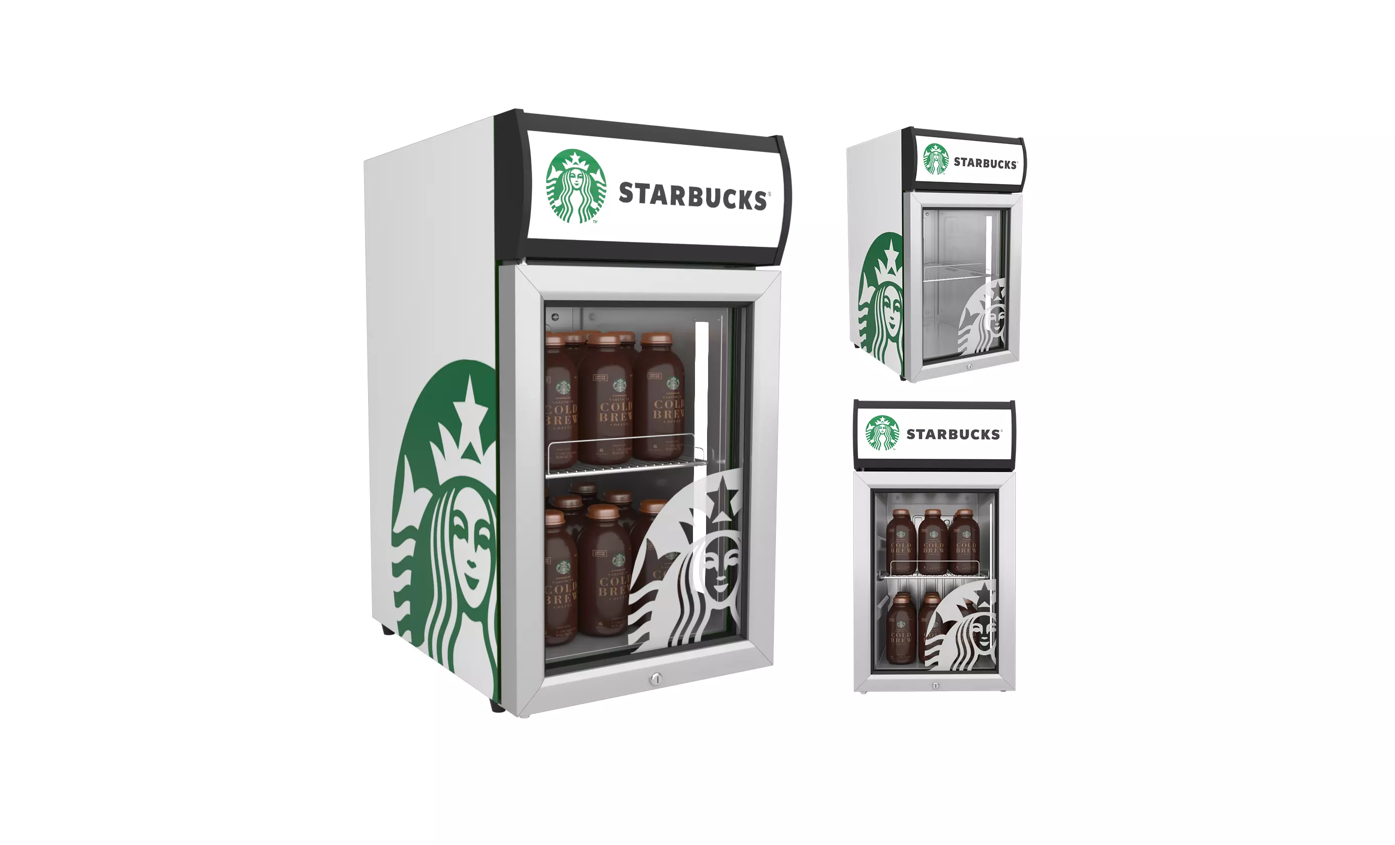 Starbucks Fridge 3D model