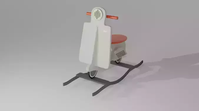 Rocking Mini Vespa Toy 