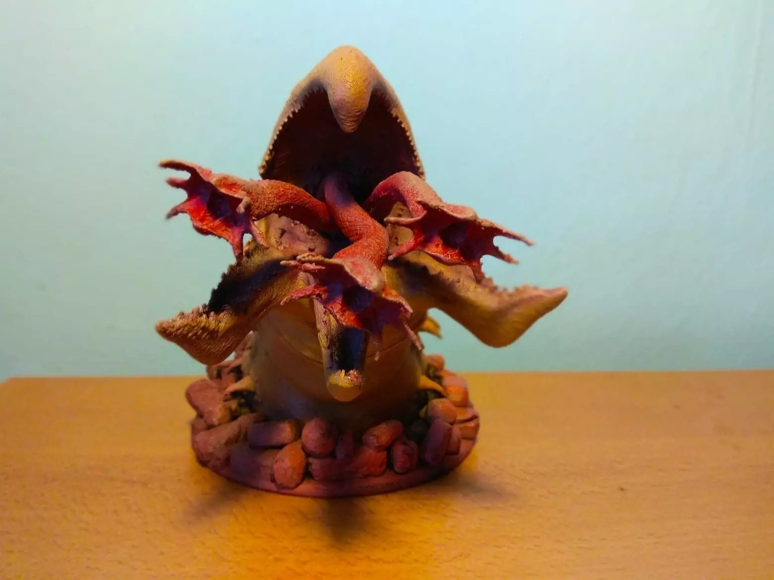 Graboid from Tremors Statue  -  - 3D Print Model 3D print model 3D print model_0