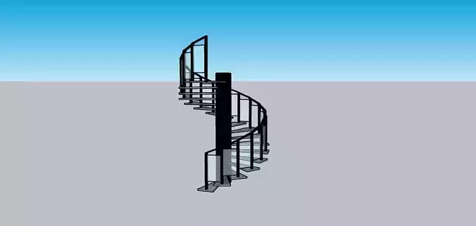 Stairs spiral staircase