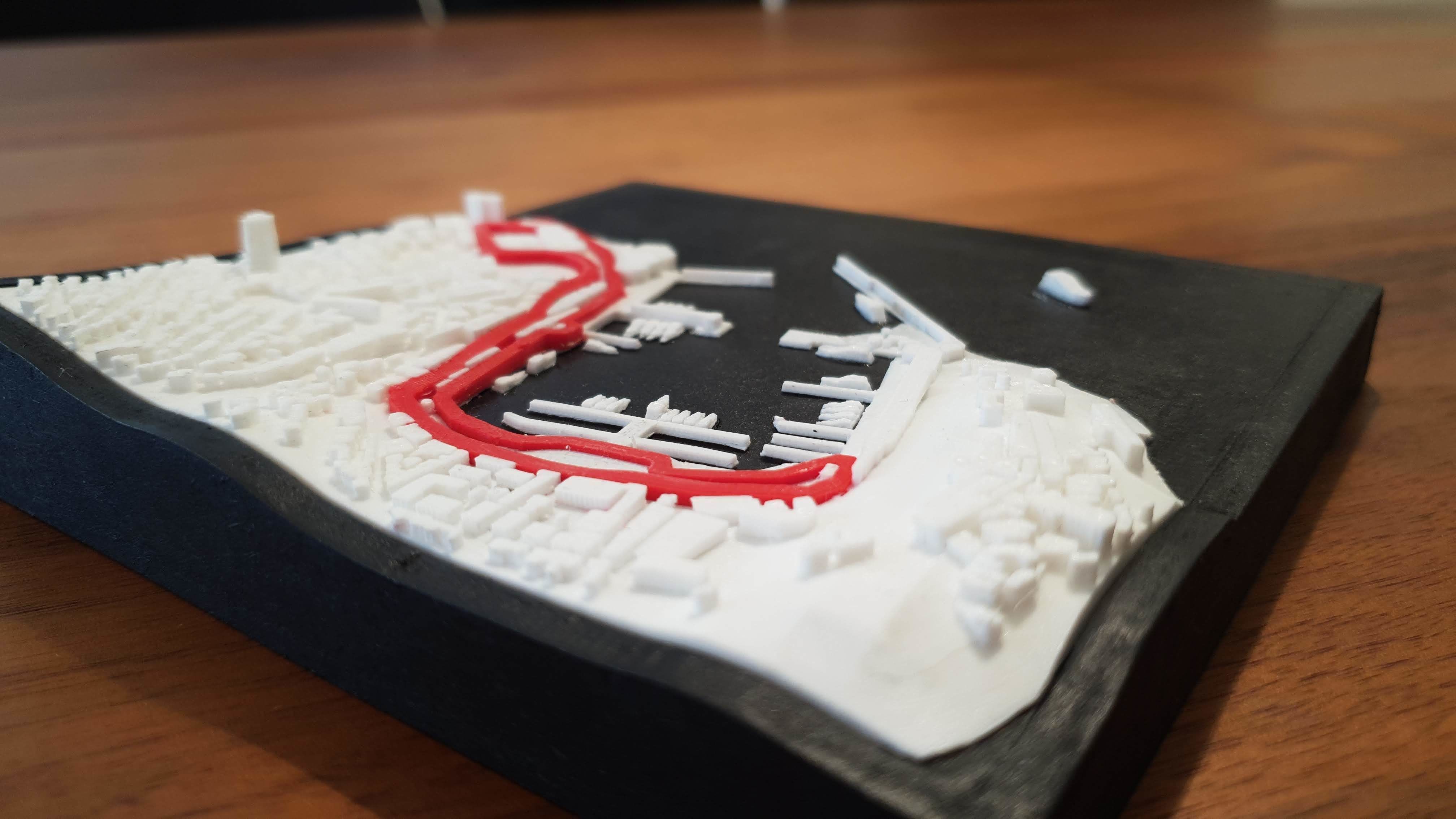 Monaco Circuit Mini Print Free 3D print model_2