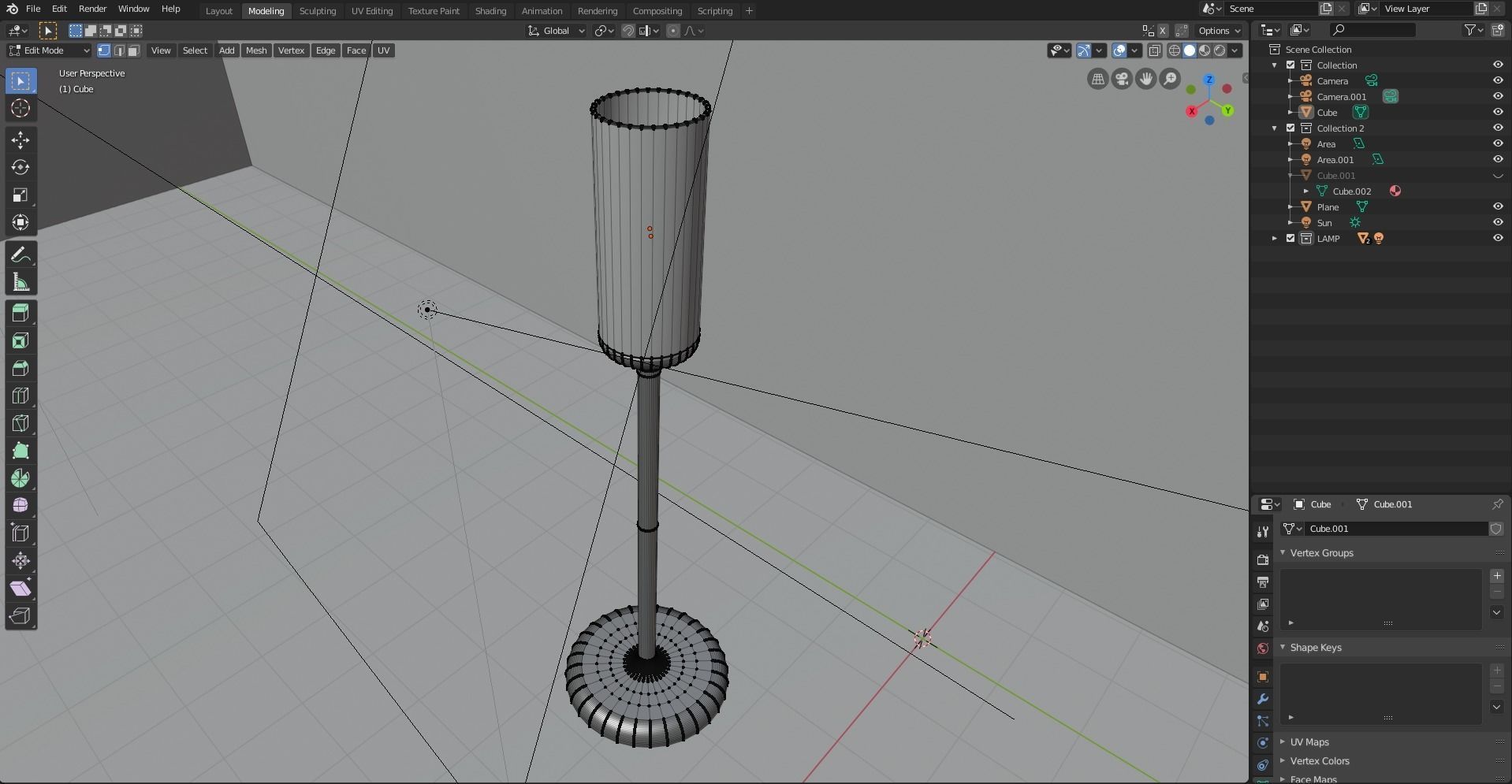 LAMPA floor lamp 3D model_4