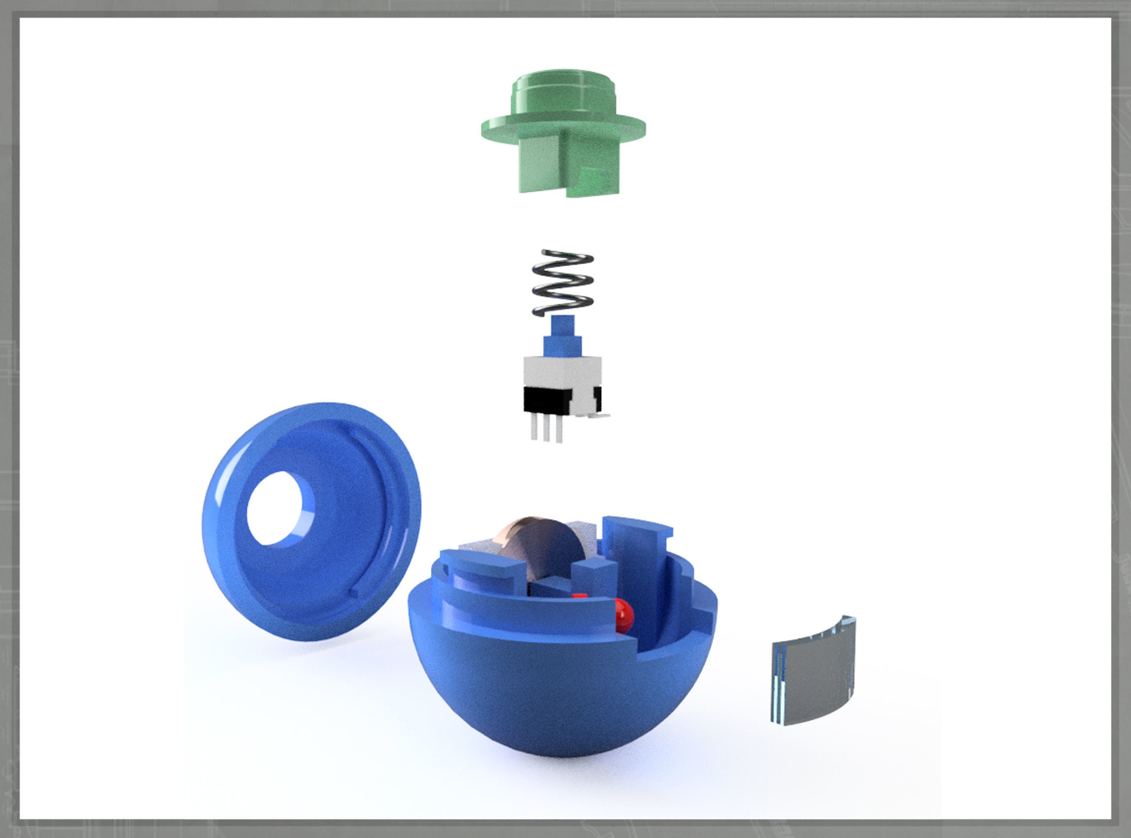 Dredd accessories 3D print model_8